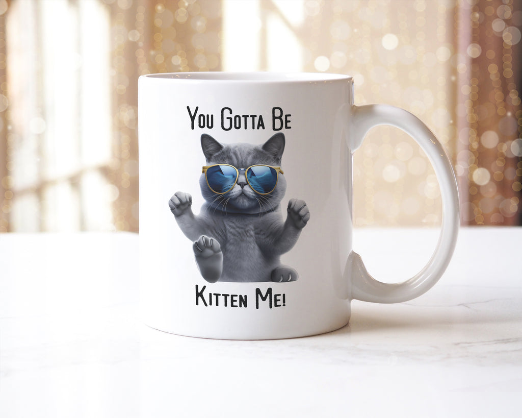 Don't Pug With Me - Funny Sarcastic Pug Dog Mug & Coaster Set | Novelty Coffee Mug Gift